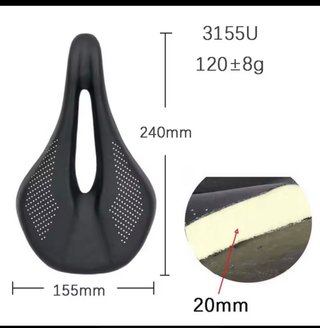 Sillín Elita One Carbono