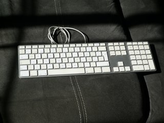 Teclado Apple USB Blanco