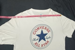 Camiseta Converse All Star Blanca – Talla / Size L