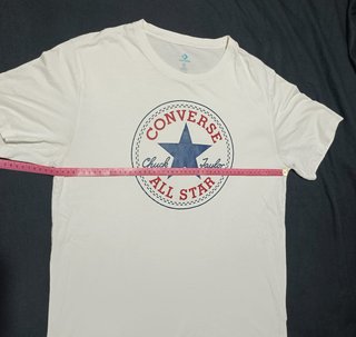 Camiseta Converse All Star Blanca – Talla / Size L