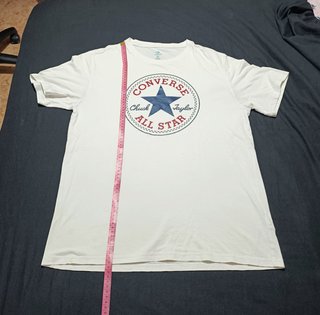 Camiseta Converse All Star Blanca – Talla / Size L