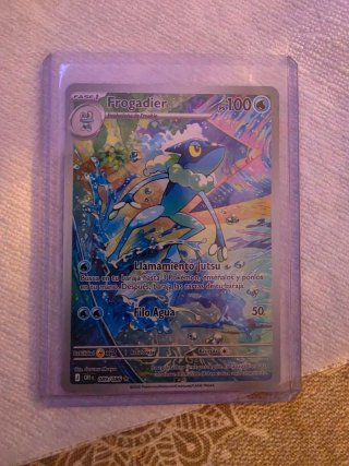 Carta Pokémon Frogadier Español 089/086