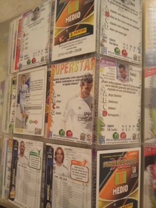 Lotto di 18 figurine del Real Madrid di diverse stagioni