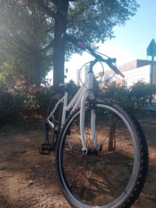 Bicicleta BTM Blanca