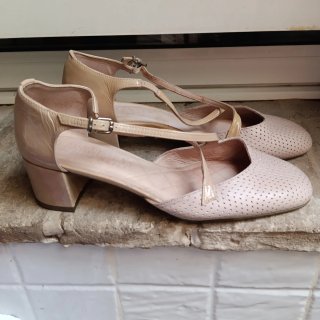 Sandalias Hispanitas Talla 38 Beige/Rosa