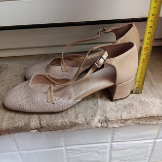 Sandalias Hispanitas Talla 38 Beige/Rosa