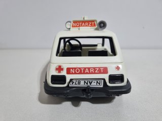 Playmobil 3217 Antiguo Vehiculo Coche Blanco