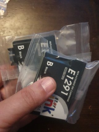 Impresora Cartucho Tinta Epson E1291 / T1291 Negro