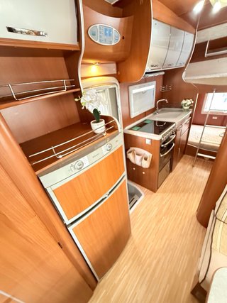 Autocaravana 6 plazas 160cv Garaje XXL Fiat