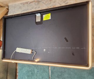 Espejo Baño LED Retroiluminado 120x70cm