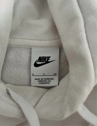 Sudadera Nike Blanca Talla S