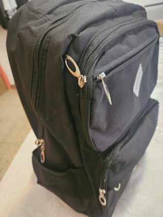 Mochila impermeable negra