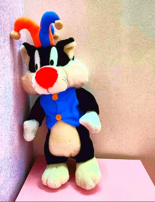 Peluche Gatto Silvestro Jolly