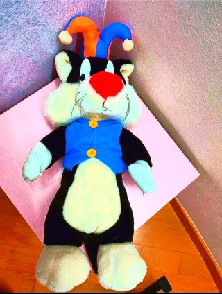 Peluche Gatto Silvestro Jolly