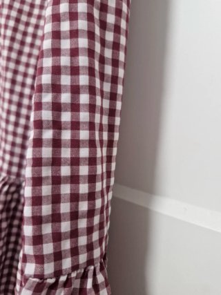 Vestido cuadros vichy talla única