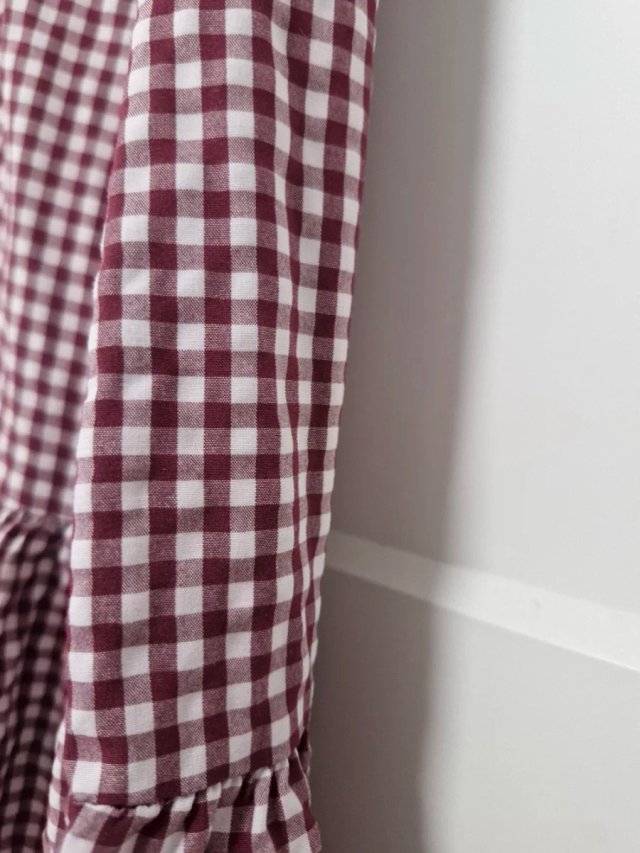Vestido cuadros vichy talla única