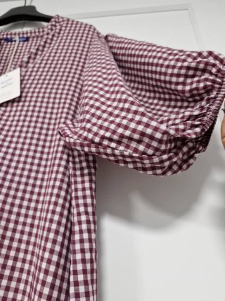 Vestido cuadros vichy talla única