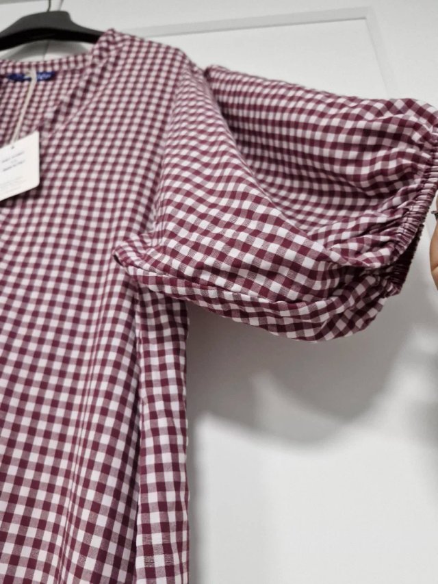 Vestido cuadros vichy talla única
