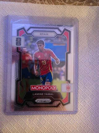 Carta Futbol Lamine Yamal Monopoly Prizm