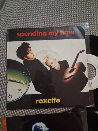 ROXETTE: lote 5 singles discos vinilo 45 rpm 7"