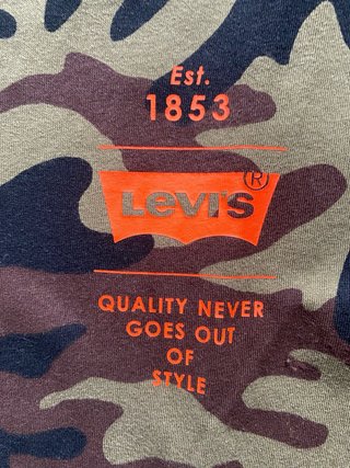 Camiseta Levi's Camuflaje Manga Larga