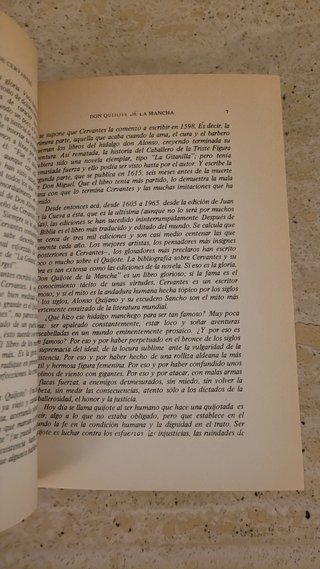 El Quijote Dos tomos Petronio Cervantes