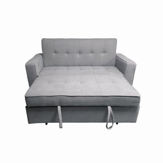 Sofá Cama Gris Tela cystal rol