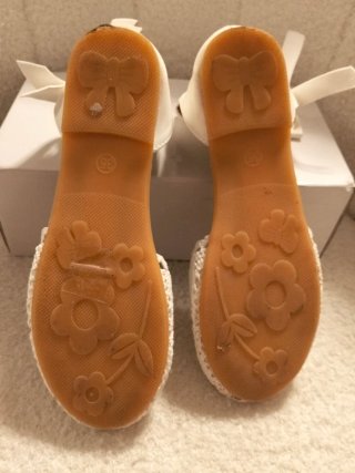 Sandalias blancas núm 35