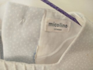 Vestido bebé niña 1-3 meses