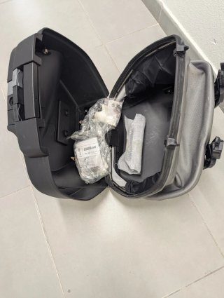 Maleta sport BMW F800 Nueva con Cerradura