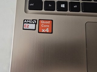 Portátil ASUS E2 Quad Core X540Y Beige
