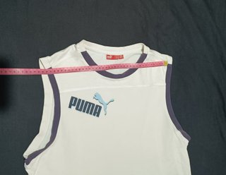 Camiseta Tirantes Puma Retro Azul – Talla / Size M
