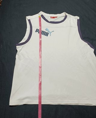 Camiseta Tirantes Puma Retro Azul – Talla / Size M