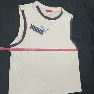 Camiseta Tirantes Puma Retro Azul – Talla / Size M