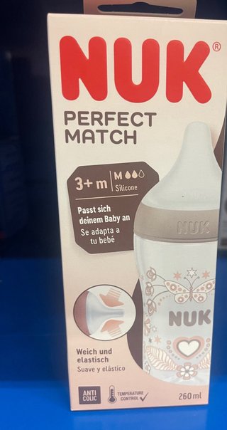 Biberón NUK Perfect Match 260ml