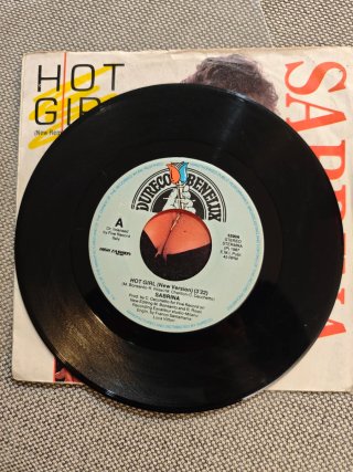 SABRINA SALERNO Lote 3 discos single vinilo 45 rpm