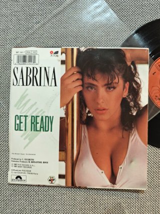 SABRINA SALERNO Lote 3 discos single vinilo 45 rpm
