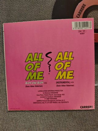 SABRINA SALERNO Lote 3 discos single vinilo 45 rpm