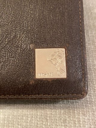 Cartera Gianni Versace Marrón