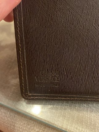 Cartera Gianni Versace Marrón