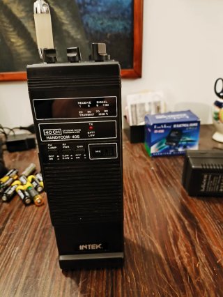 Ricetrasmettitore portatile 27 MHz Intek