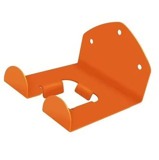 2 Soportes de Pared para Desbrozadora Naranja
