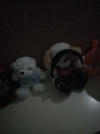 Auriculares grandes negros