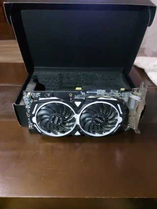 MSI Radeon RX 580 Armor 8G OC Tarjeta Gráfica