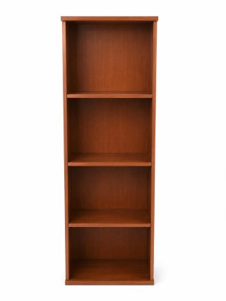 Estantería de madera marrón