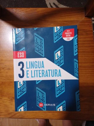 Lingua e literatura 3º ESO libro escolar
