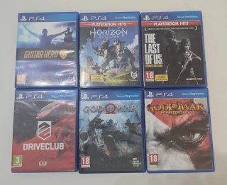 Lote de 6 Videojuegos para PS4