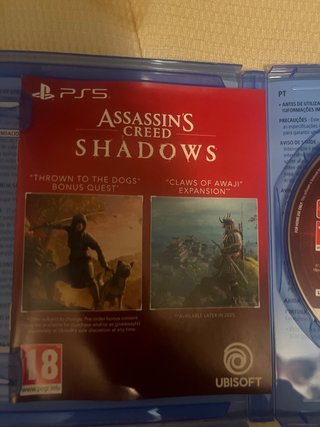 Assasin's Creed Shadows PS5 Nuevo