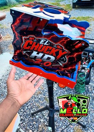 Caja de Radio Personalizada El Chucky HD 2.0