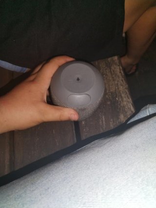 Altavoz Bluetooth Gris y Naranja